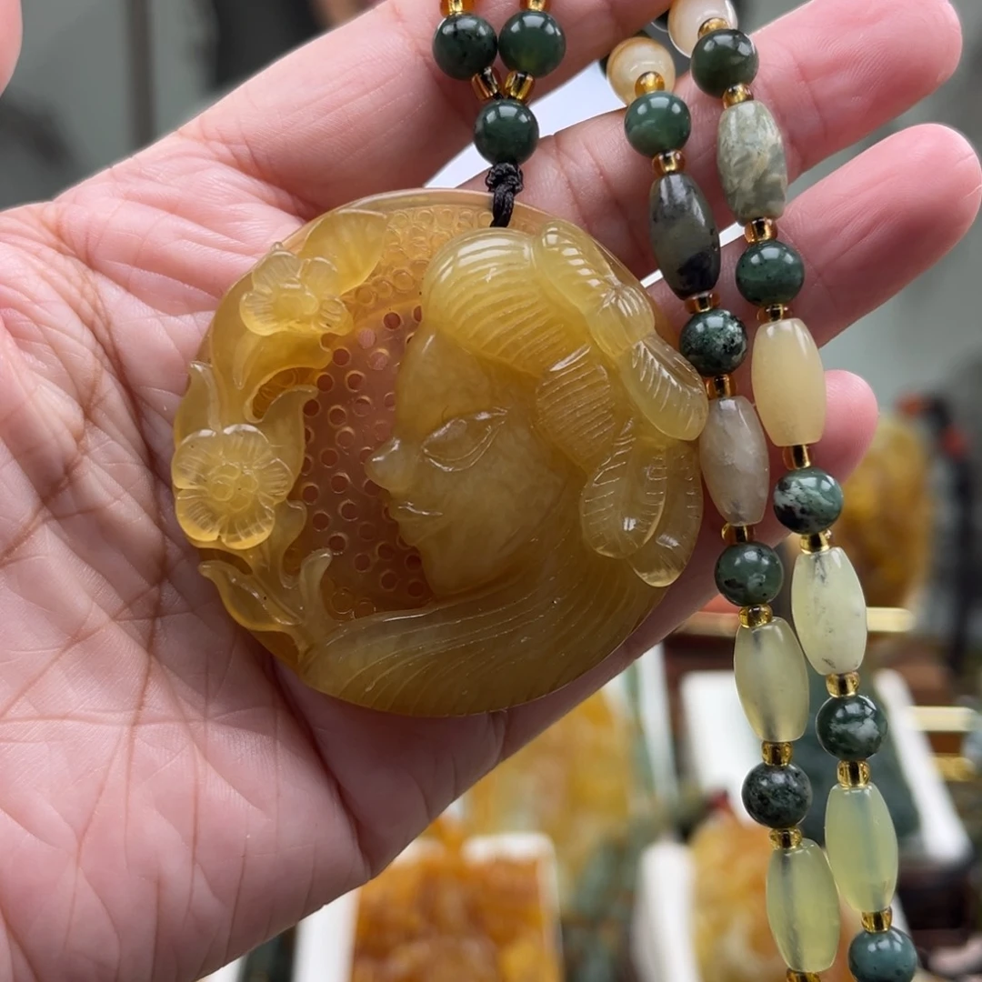 未镶嵌岫玉挂件挂件