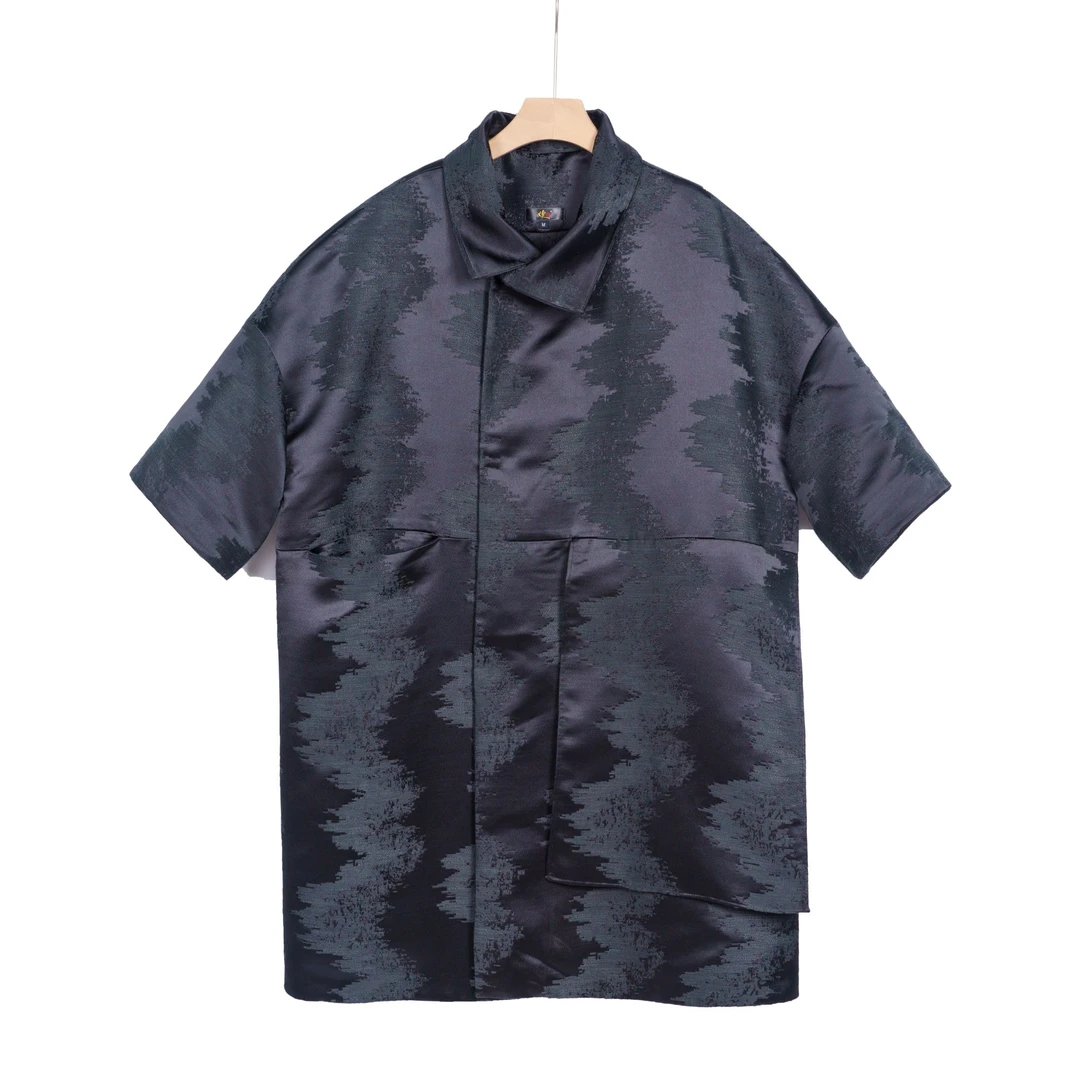 朱总原创设计3C175烟波浩渺风衣