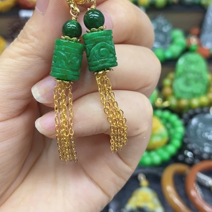 未镶嵌手链翡翠耳坠11