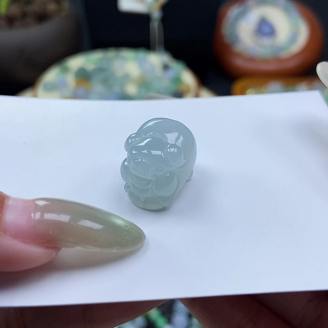 未镶嵌挂件翡翠吊坠
