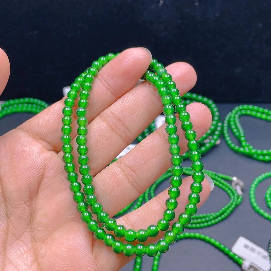 颈饰未镶嵌翡翠A货卡5