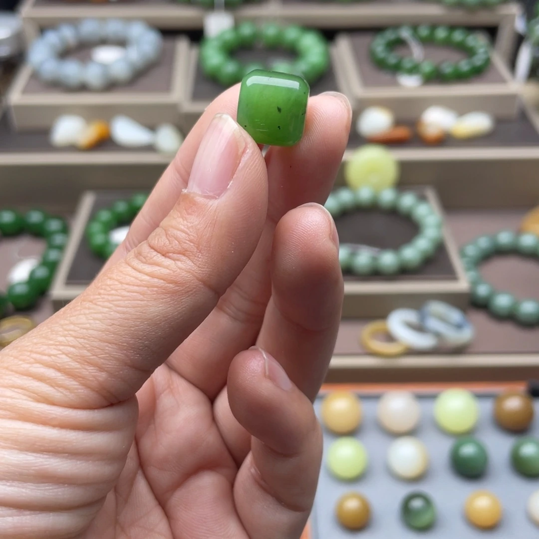 和田玉未镶嵌手链12