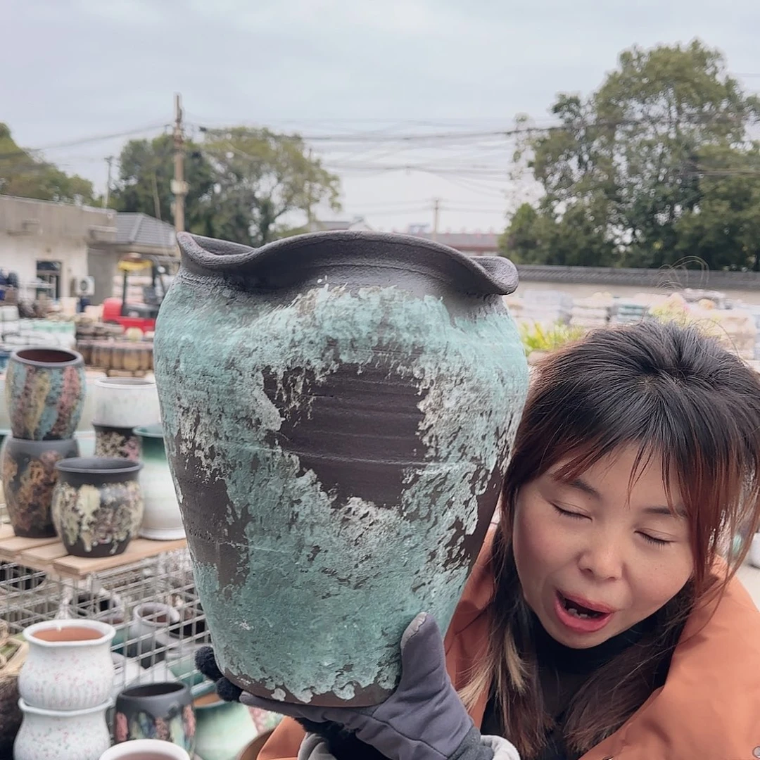 王嫂花盆1212-160高34口25