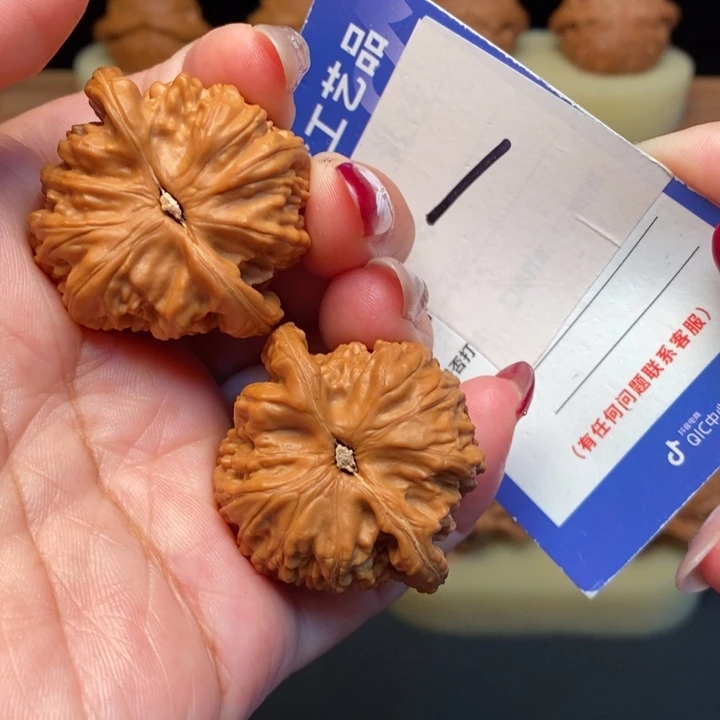 吊坠文玩核桃38全品白狮子