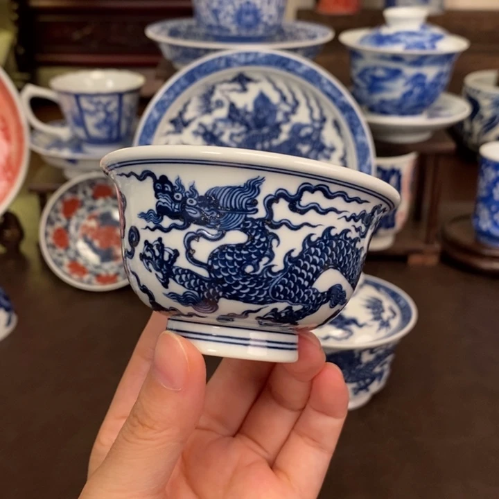景德镇陶瓷手工手绘