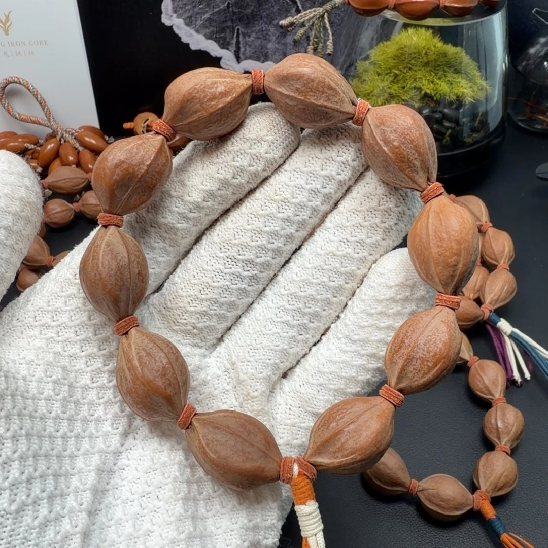 橄榄核手串19✖️27 原生态梅林铁核 放漏款