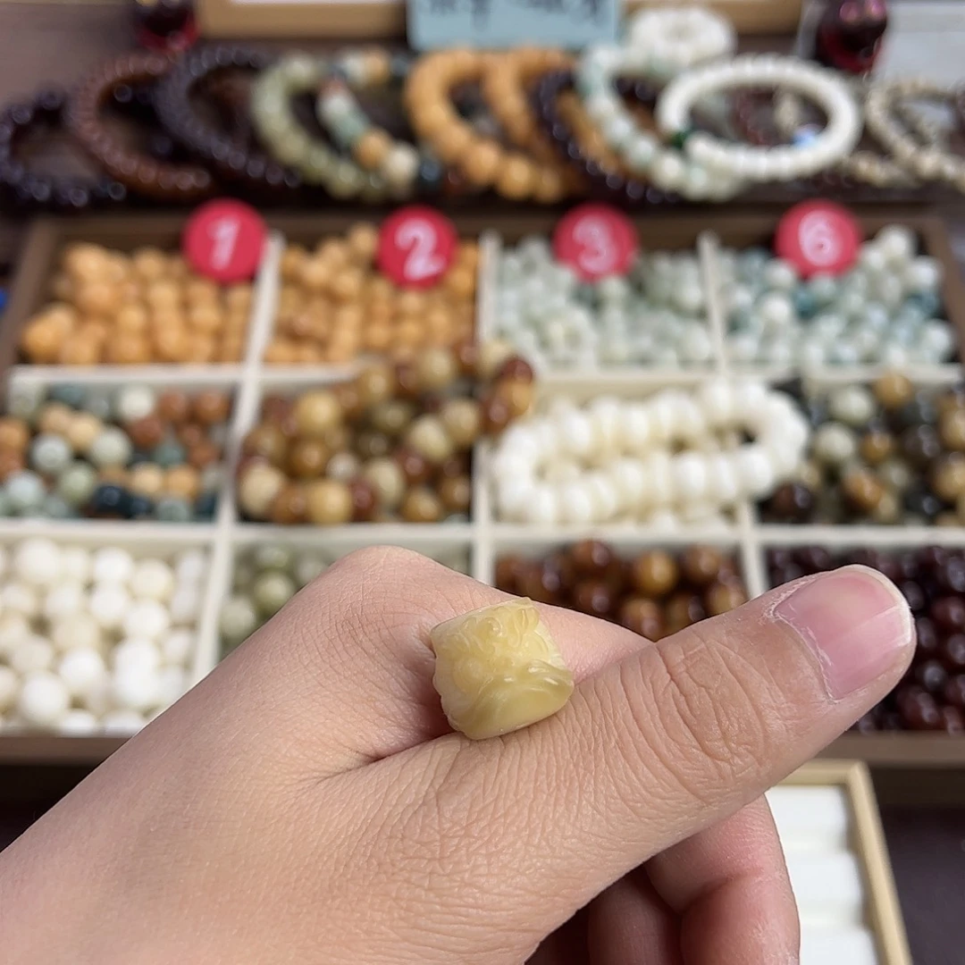 菩提根/象牙果手串右*珠子一颗