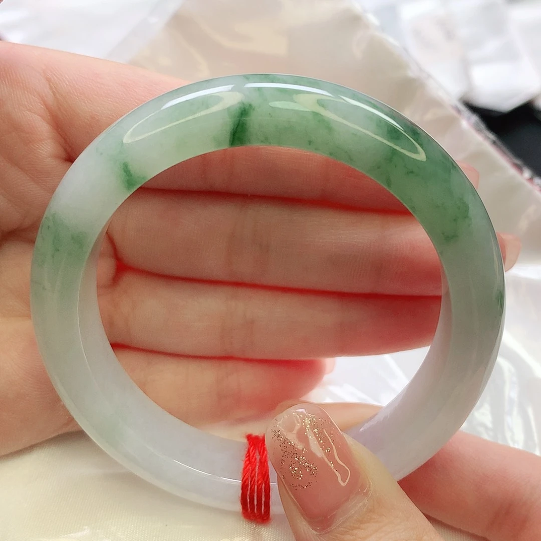 未镶嵌手镯翡翠缅甸天然A货翡翠 54