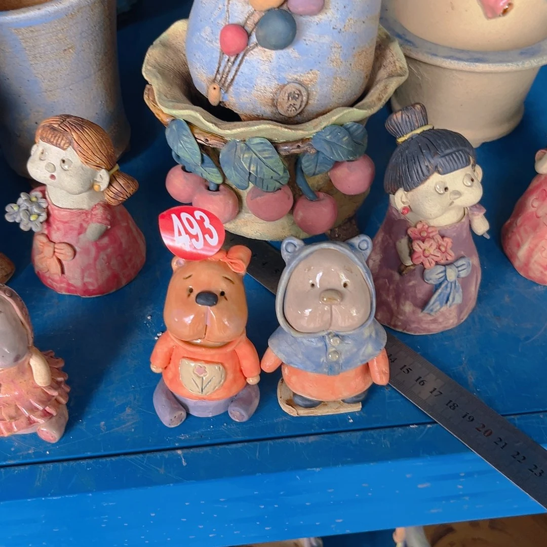 随***君微瑕493 号陶然花器厂家直销