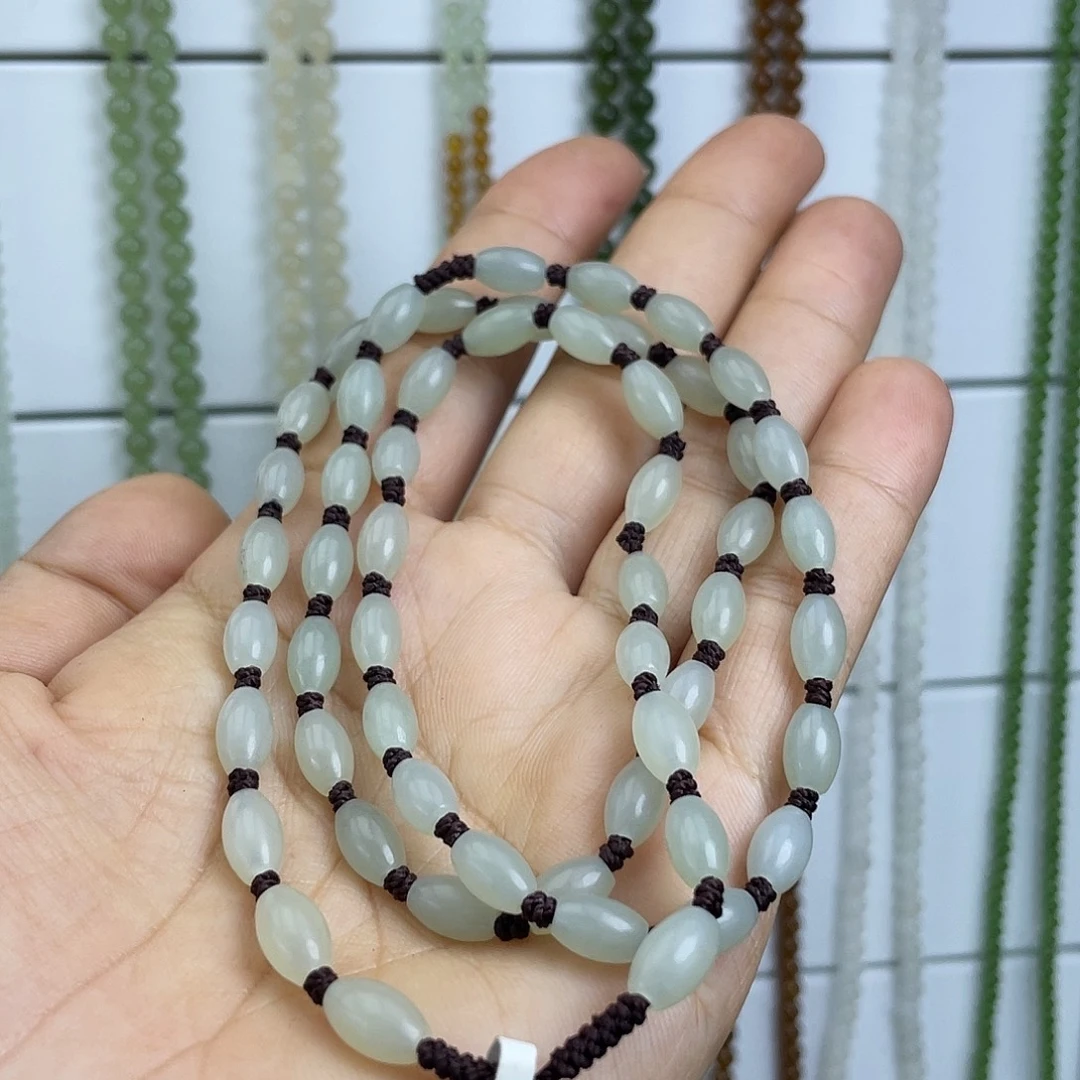 颈饰未镶嵌和田玉6mm