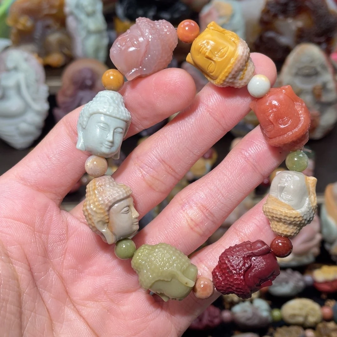 石英质玉未镶嵌手串