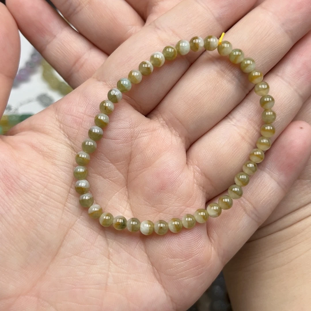 未镶嵌手链翡翠翡翠