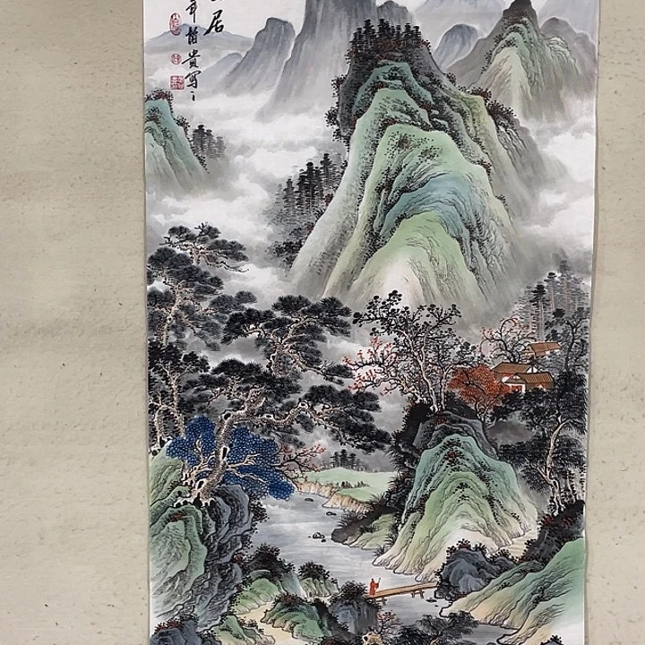 国画国画作品集的故事