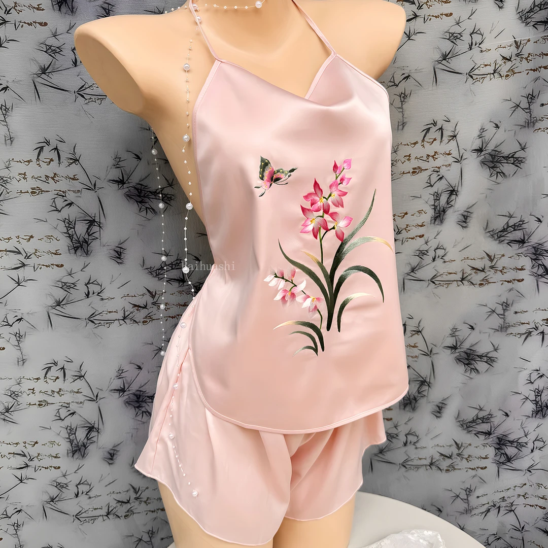 维多利亚肚兜女性刺绣古风汉服内搭吊带背心打底衫女成人时尚睡衣