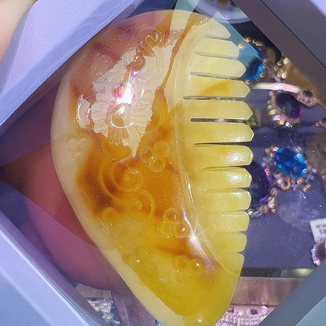 未镶嵌蜜蜡裸石吊坠