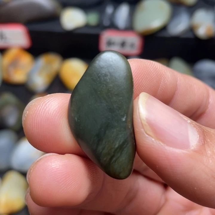 和田玉未镶嵌挂件64