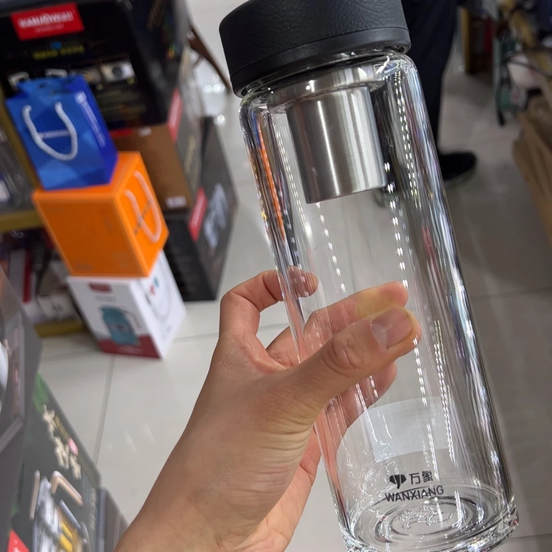 万象U4s单层烫手玻璃杯720Ml