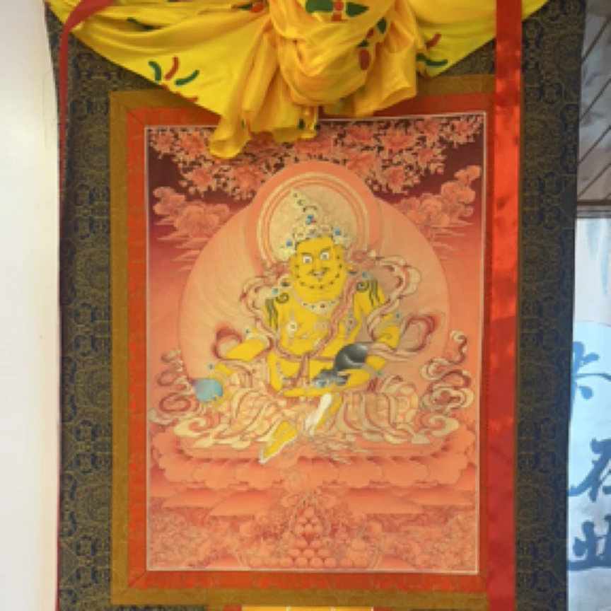 红唐黄财神吉祥如意财源广进