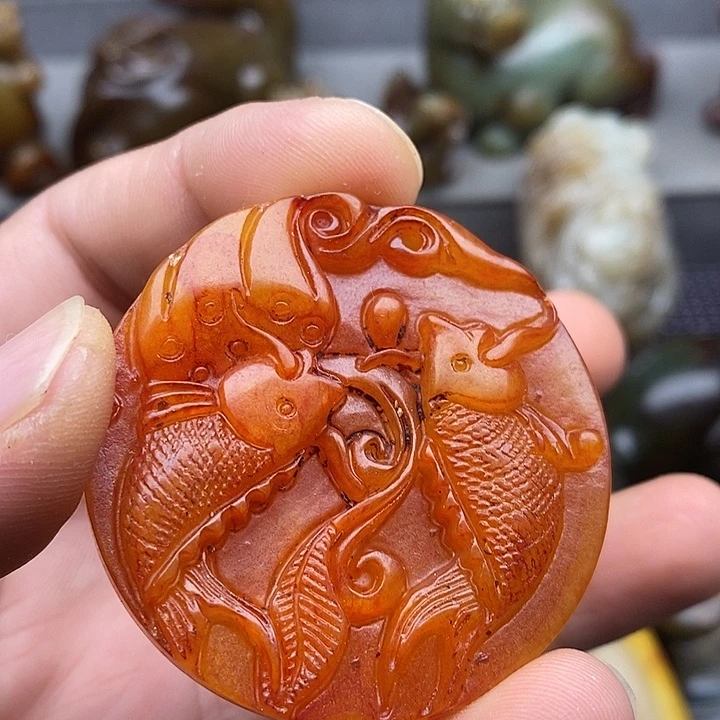 未镶嵌蛇纹石玉颈饰
