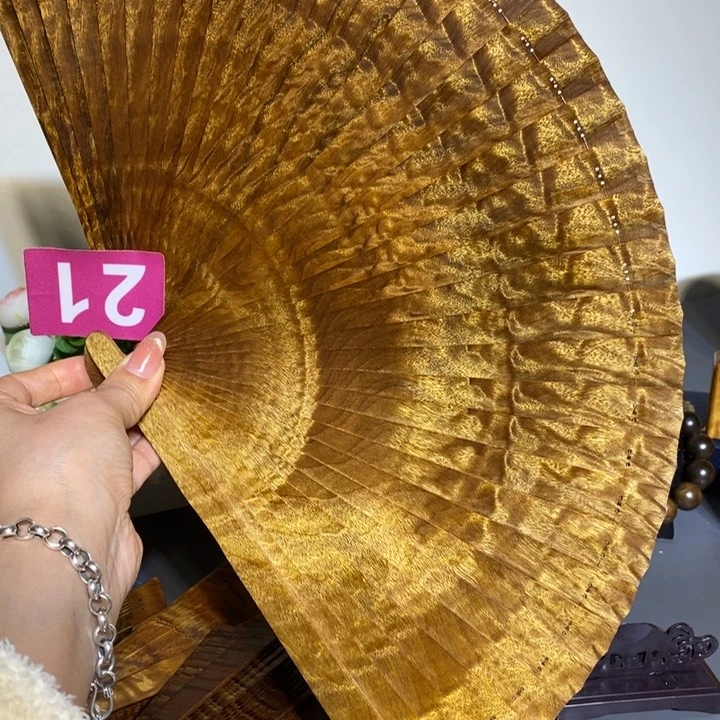 金丝楠比***远金丝楠木扇子