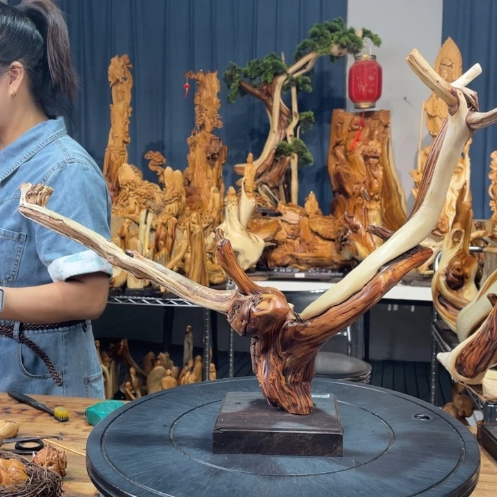 柏木（崖柏）随型摆件