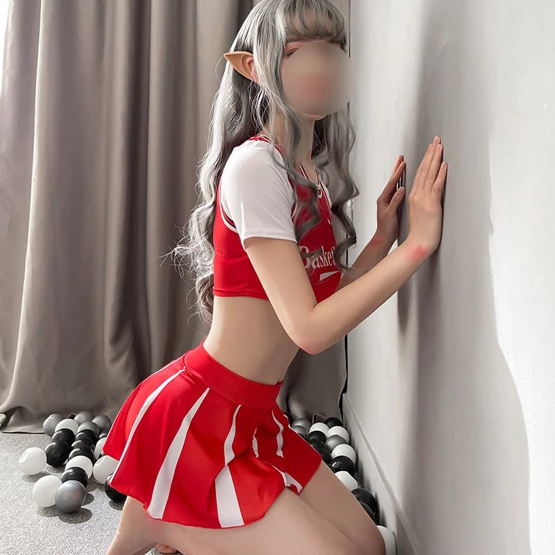 【足球宝贝】性感动感足球宝贝拉拉队韩版队服jk夏季套装运动服装
