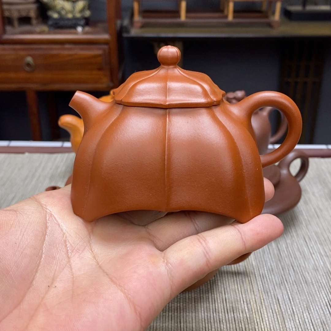 朱泥茶壶容量220毫升