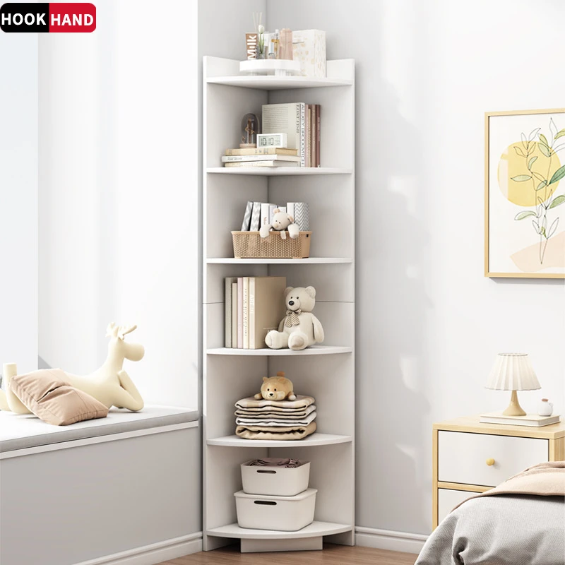 角柜转角柜墙角三角形置物架客厅卧室角落收纳边柜现代落地储物柜