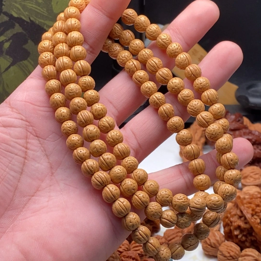 把件文玩核桃9x8全品桃核脖挂