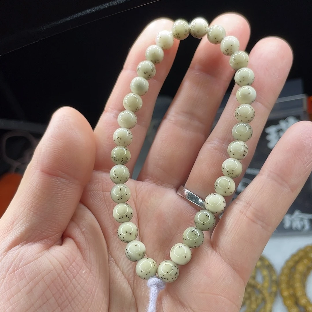 手串星月菩提银标款7