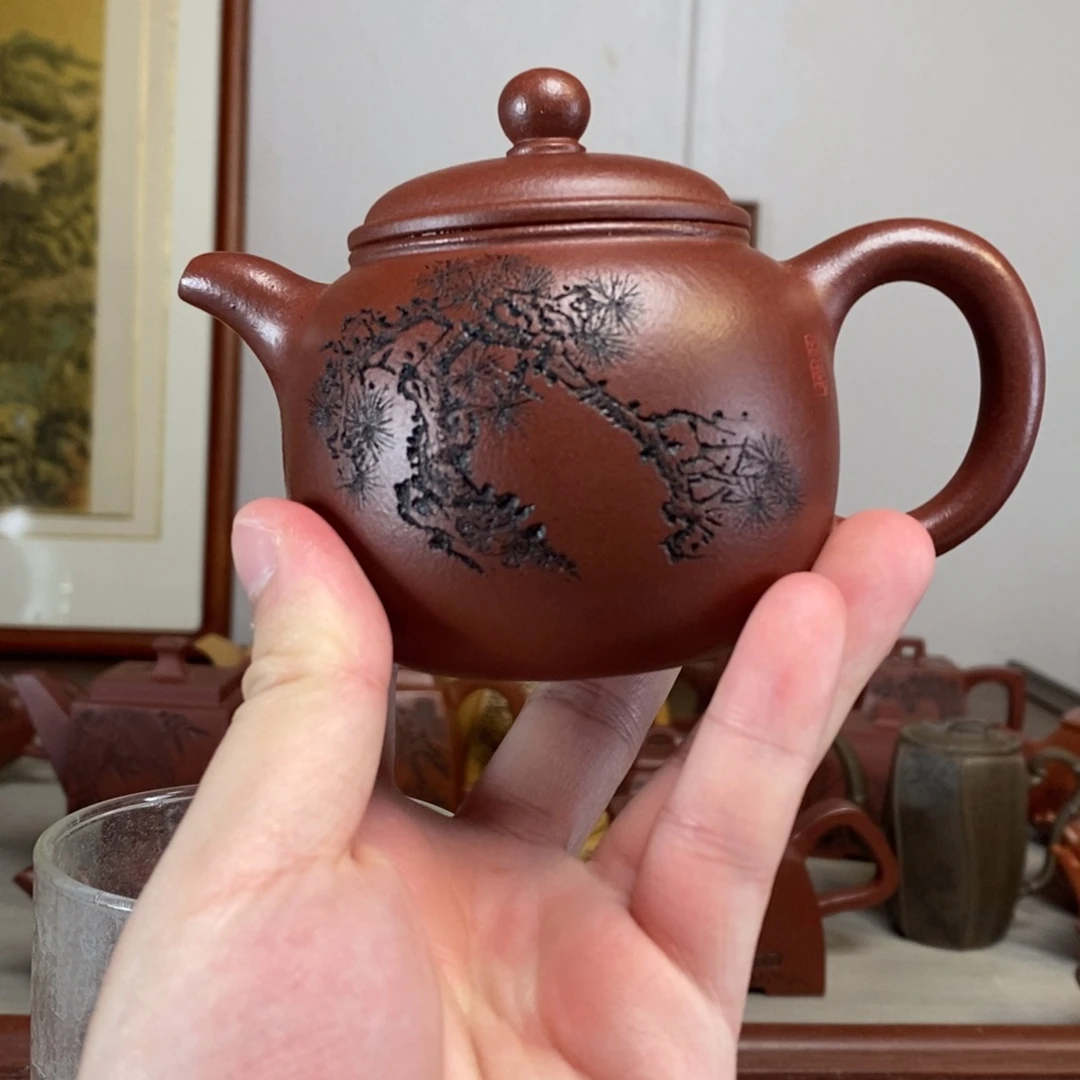 茶壶紫砂原矿泥料传统工艺制作