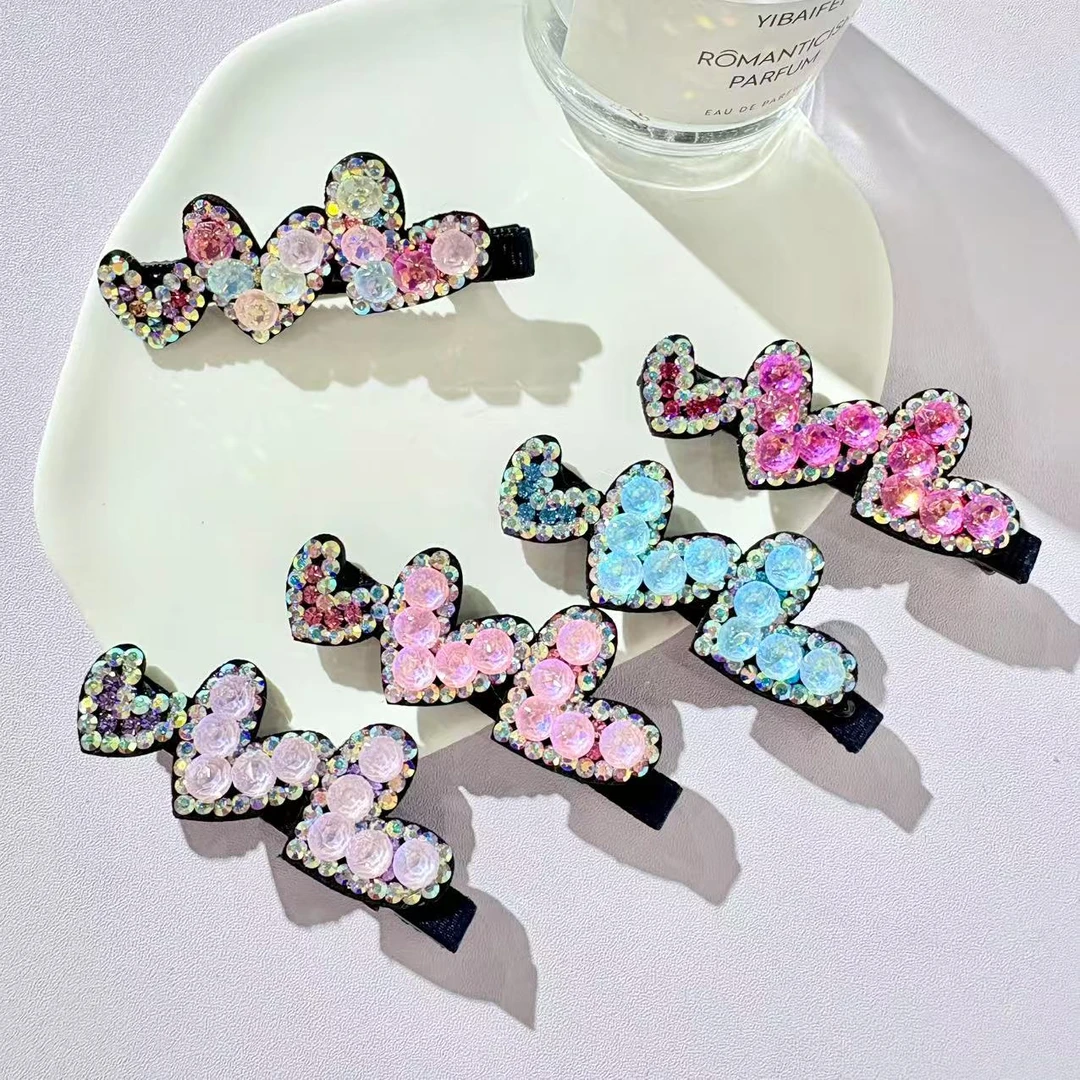 38韩版鸭嘴夹女甜美边夹顶夹发夹侧边夹夹子饰品轻奢