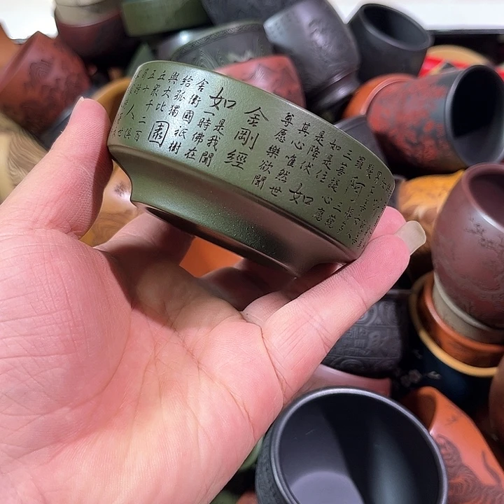 茶杯紫砂全手工紫砂主人杯