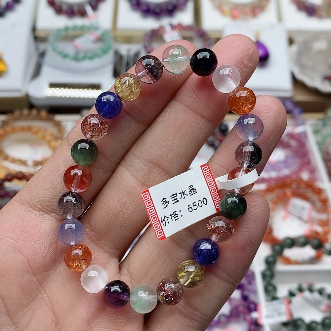 水晶手链未镶嵌水晶单圈手链未镶嵌
