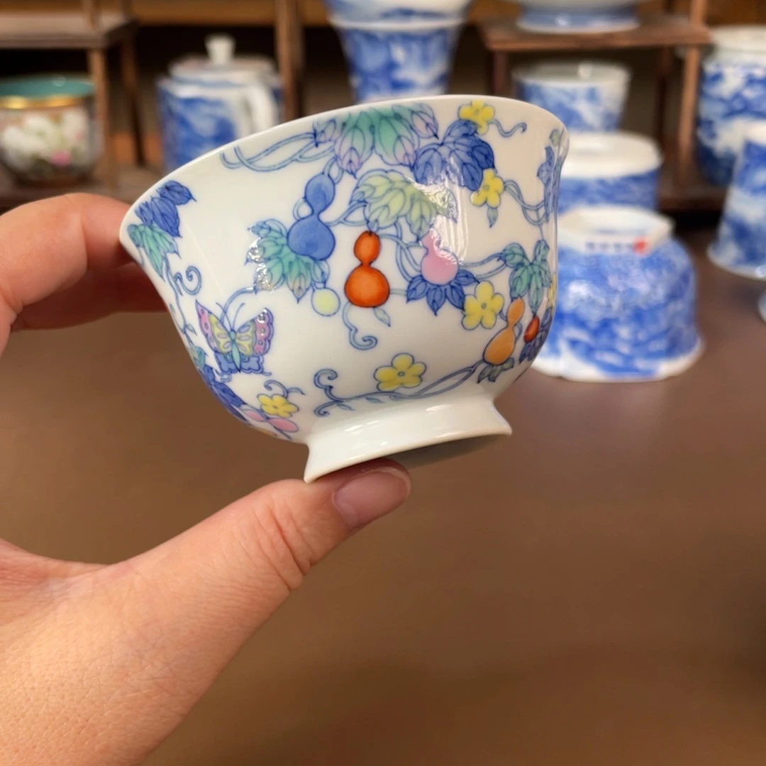 景德镇陶瓷手工手绘