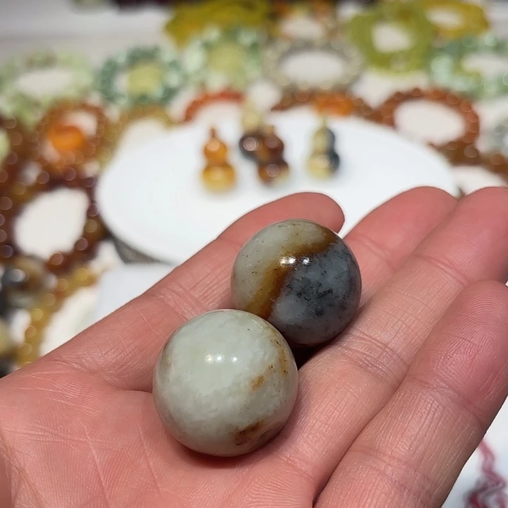蛇纹石玉未镶嵌手串