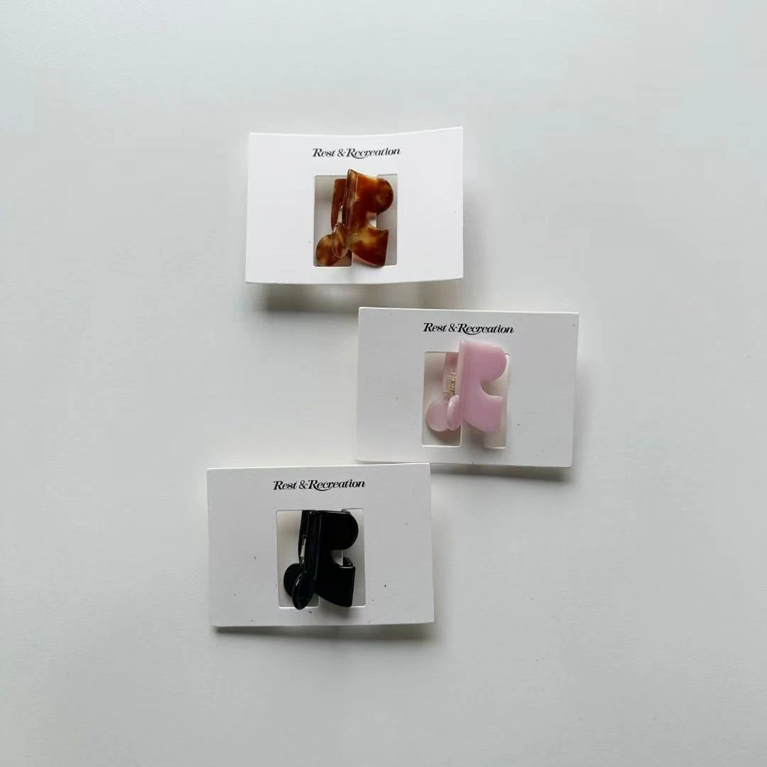 韩款个性符号鲨鱼夹小发夹 -250112