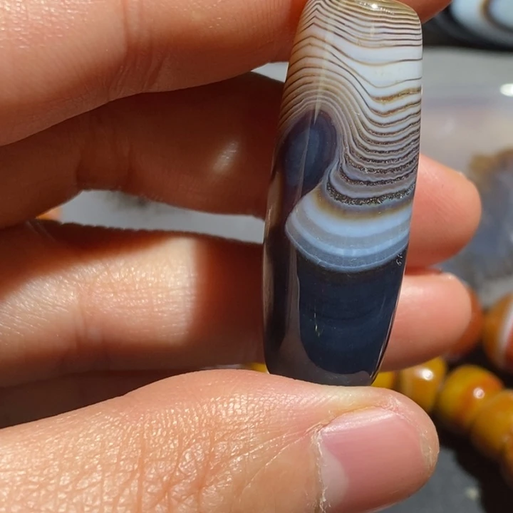 玛瑙/玉髓未镶嵌项链