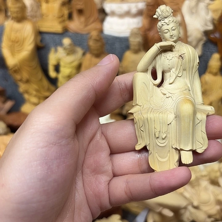 黄杨木黄杨木瑕疵观音