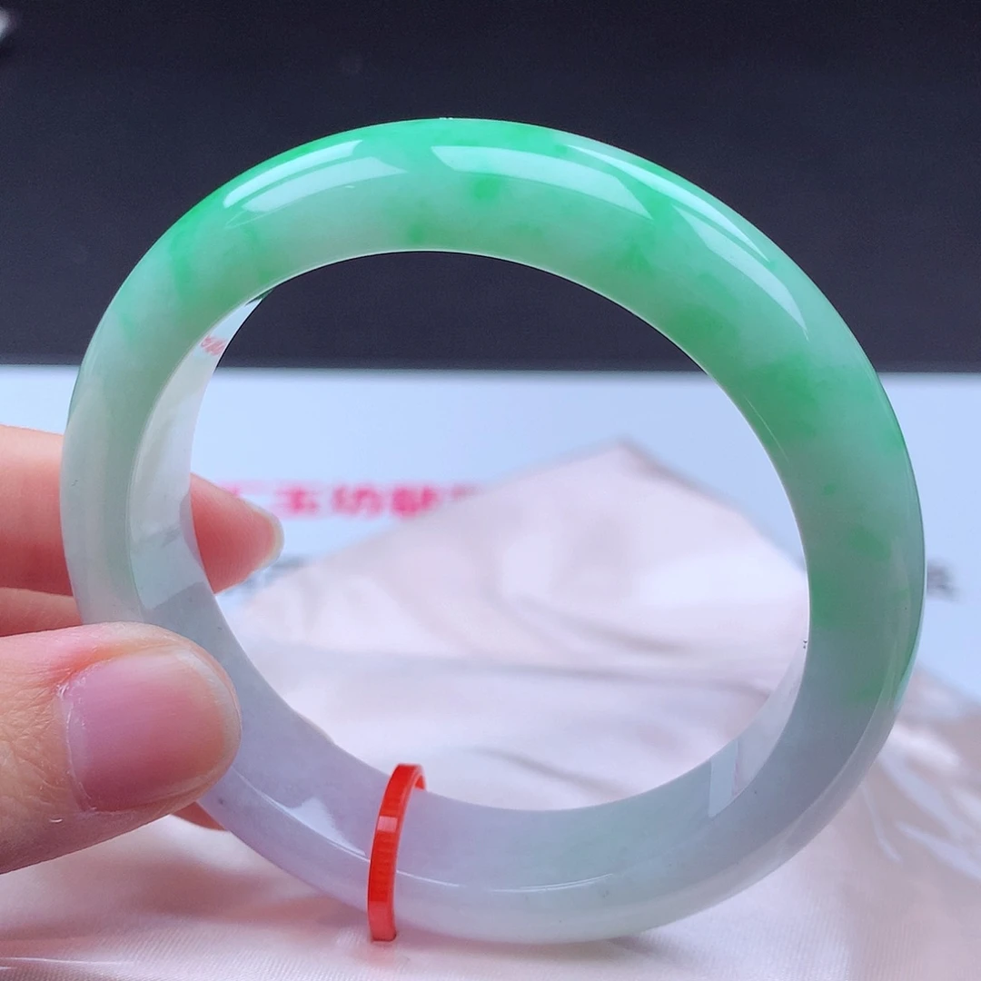 未镶嵌手镯翡翠002075 手镯