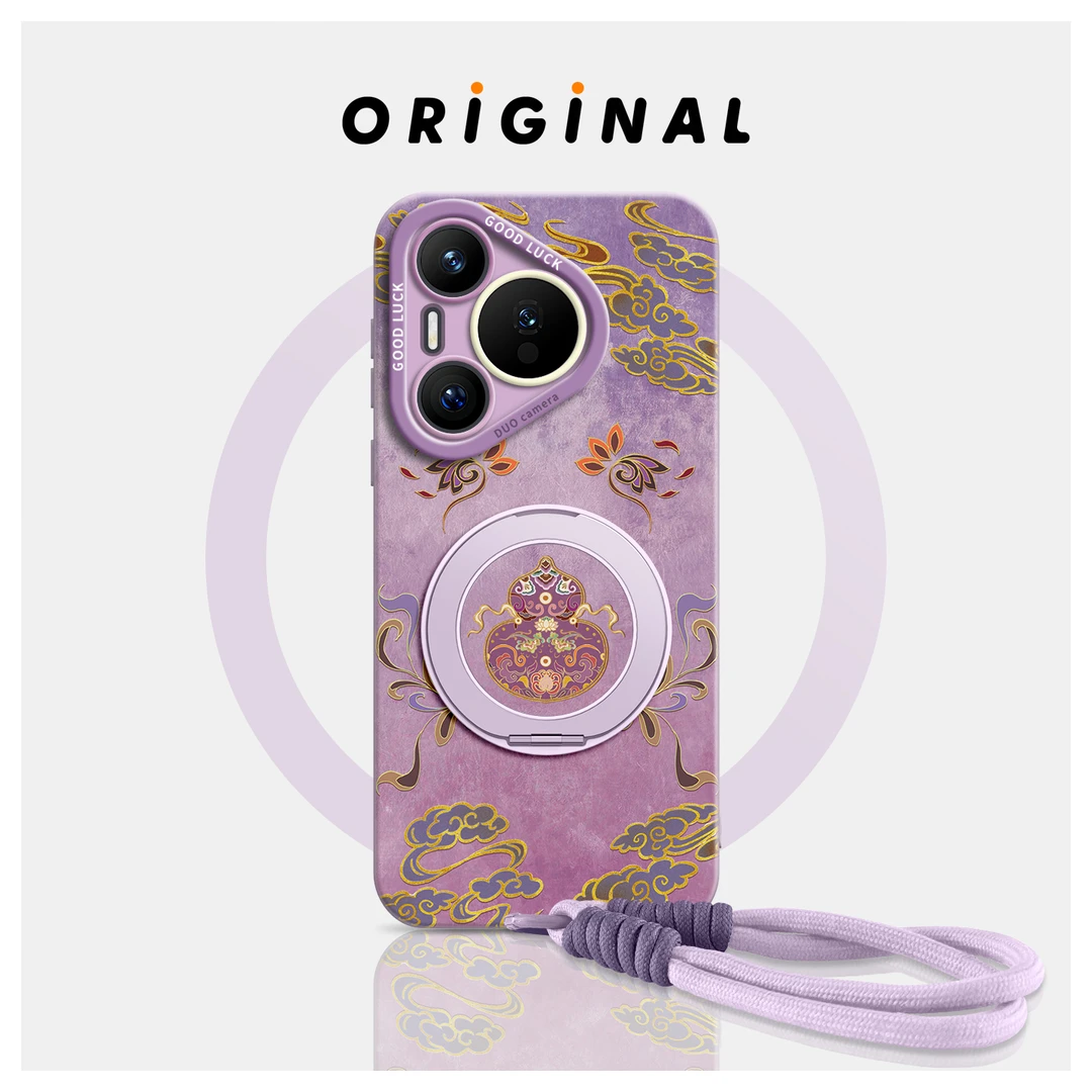 适用华为pura80pro+手机壳p80全包网红轻奢p70ultra防摔简约情侣