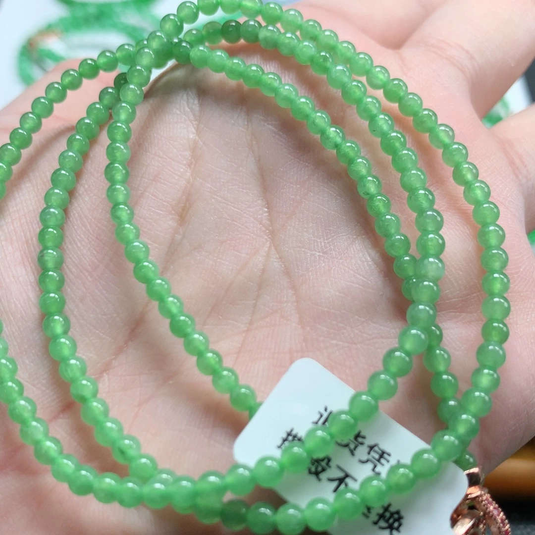 翡翠未镶嵌手链翡翠