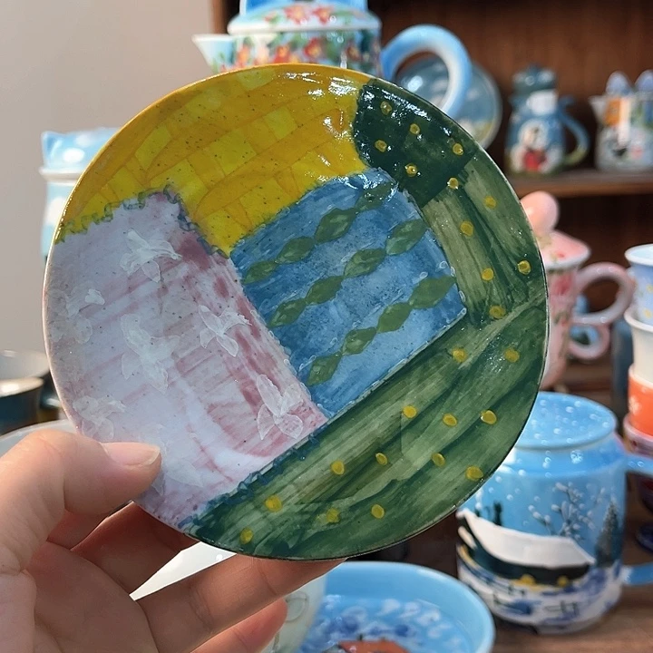 陶景德镇釉下手绘陶瓷