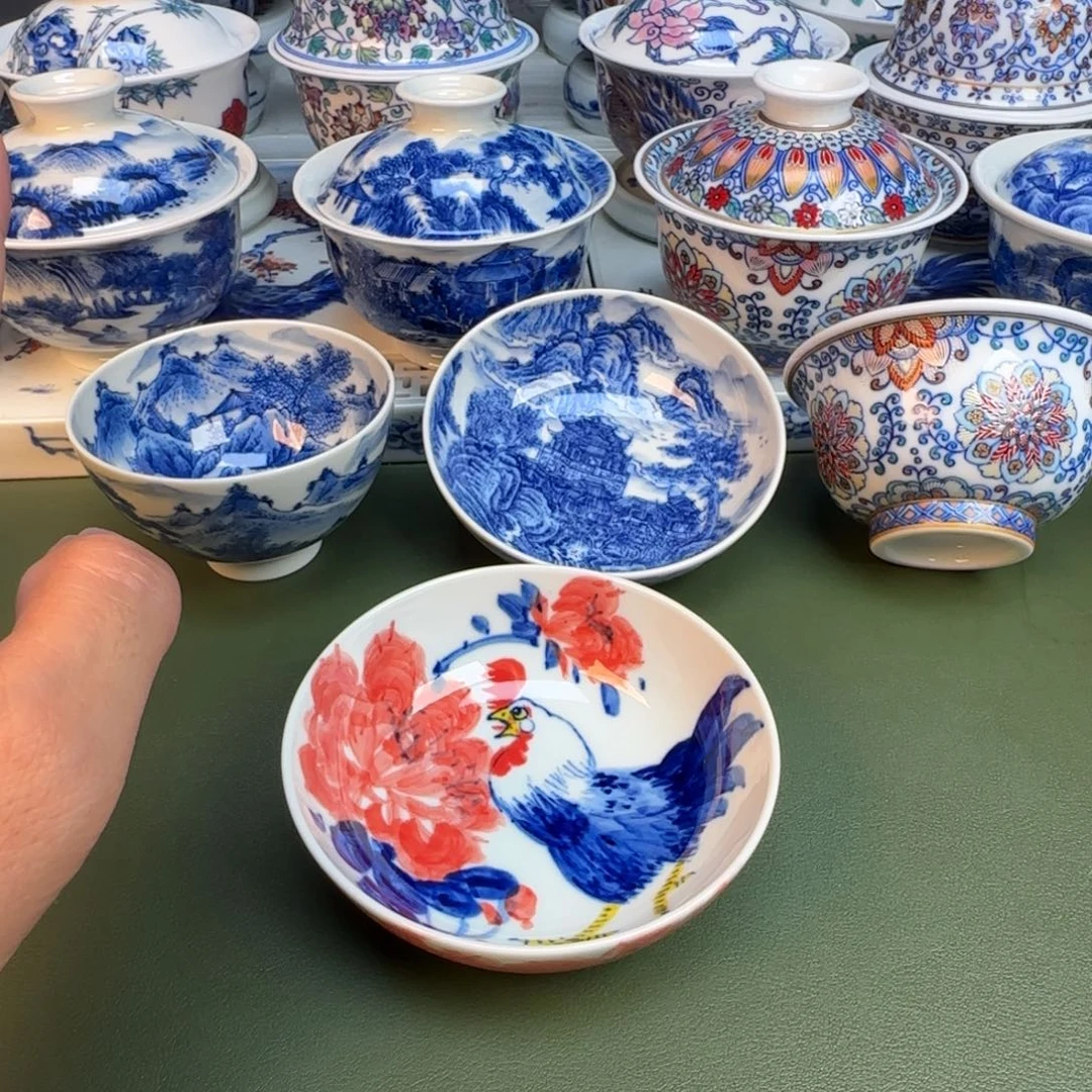 纯手工纯手绘茶具275