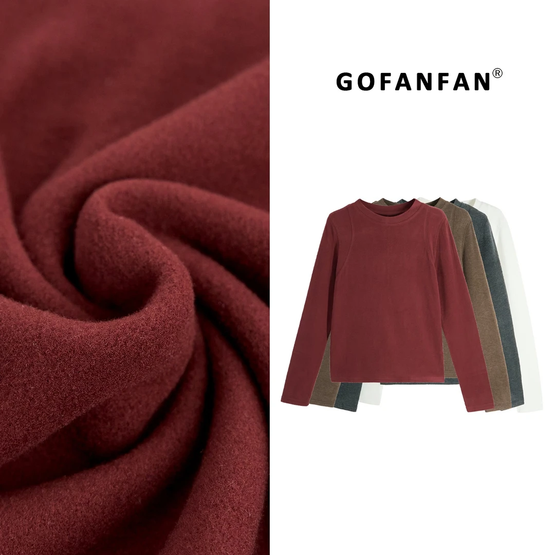 GFF STUFIO【百搭质感】秋冬氛围感保暖高领显瘦长袖打底衫