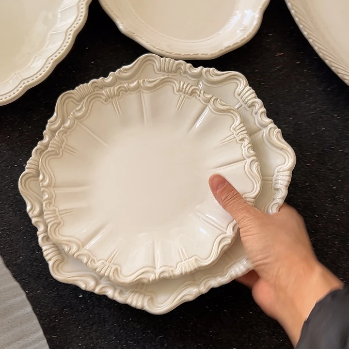 瓷片默认瑕疵商品洛可可大小