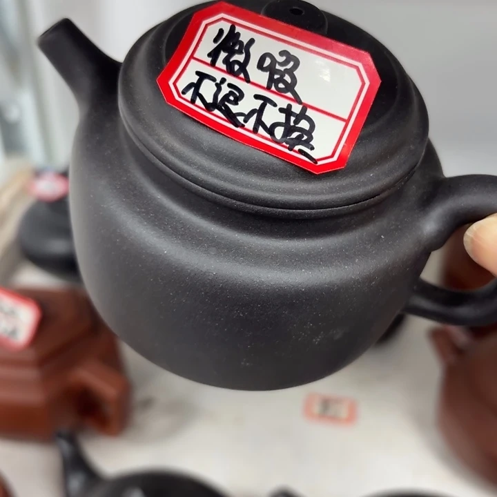 紫砂茶壶优秀！宜兴原矿底槽青