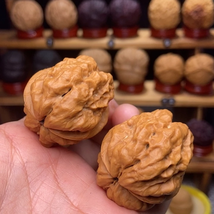 文玩核桃吊坠赤霄金蟾43