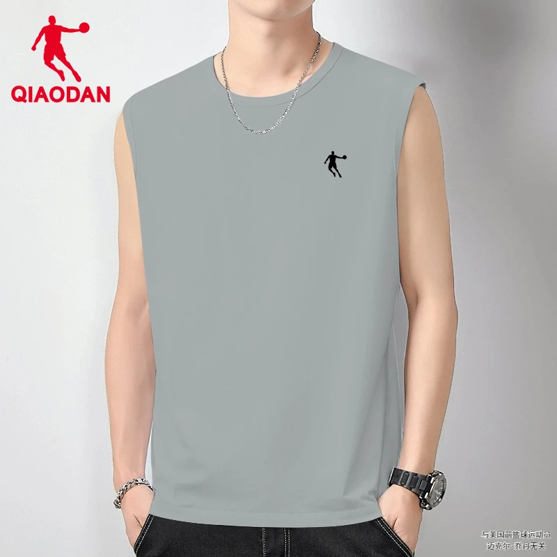 乔丹运动背心男冬季速干健身坎肩篮球训练服男士冰丝透气无袖T恤