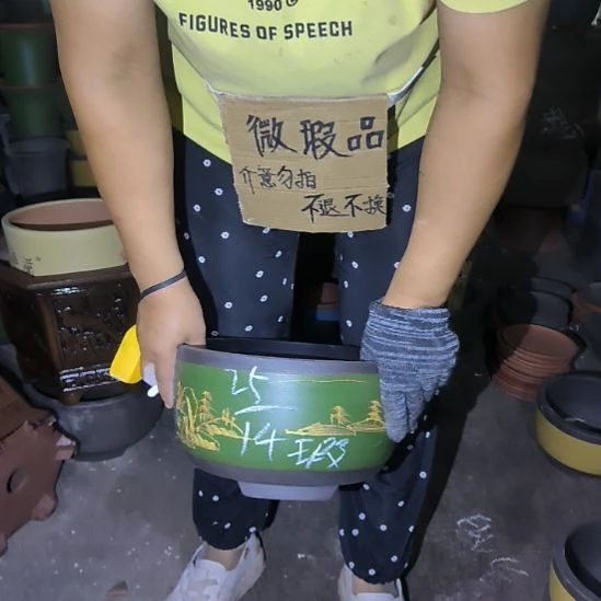 紫砂花盆紫砂花盆